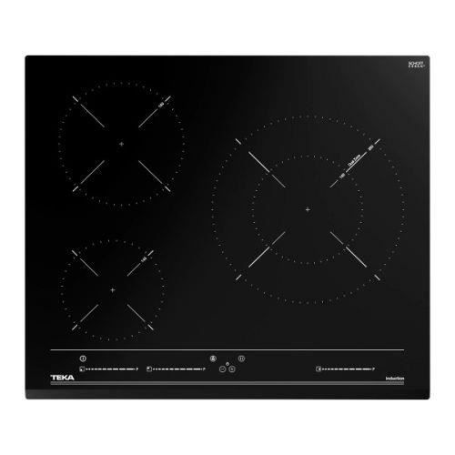 Plaque à Induction TEKA IZC63015BKMSS 3 Zones de cuisson Verre trempé Arrêt Automatique - vue 2