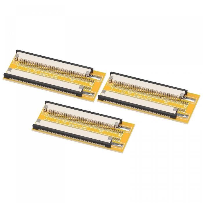 Lot De 10 Connecteurs FFC/FPC 26 Broches Pas 1.0mm - Contact Haut, Marque Uxcell, Neufs, Origine Chine