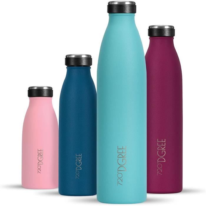 Vikaster Gourde Sport, 500 ML Bouteille D'eau, Sans BPA, Étanche & Réutilisable, Avec Filtre Et