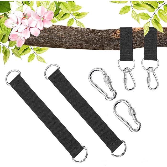 Treestand Sangle de suspension à crochets multiples pour équipement de chasse, équipement de chasse, accessoires de support d'arbre avec crochets