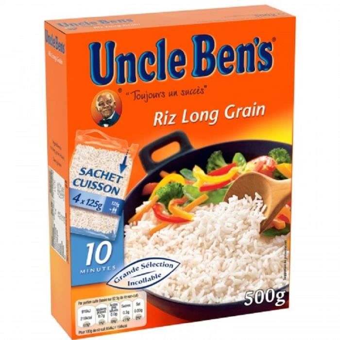 Promo Riz Sachet Cuisson Long Grain 10MN Uncle Ben's Original chez Leader  Price