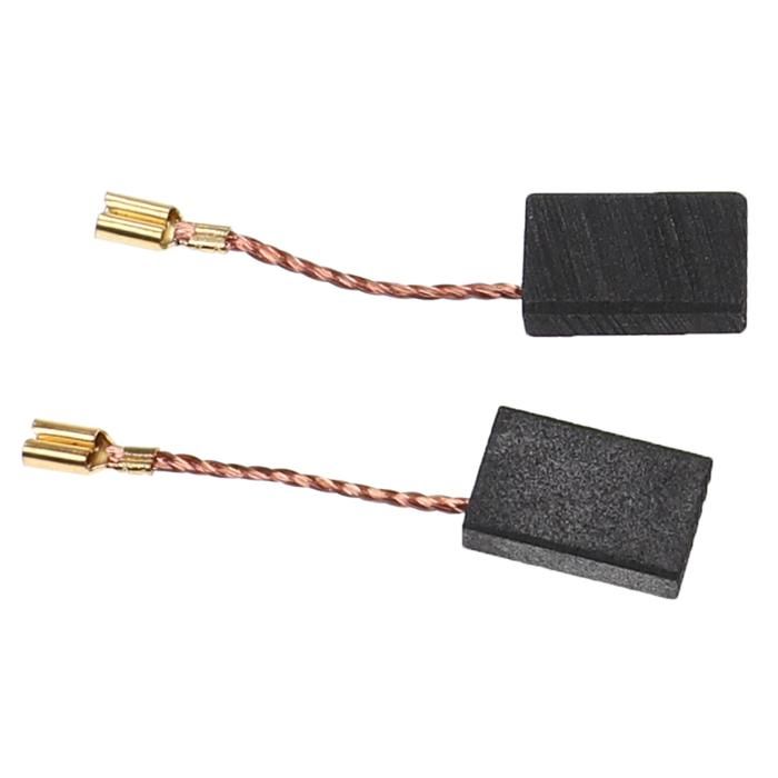 Balai Electrique Vhbw 2x Balais De Charbon 20 X 10 X 6,1 Mm Compatible Avec DUSS DUAX P60, PK 75, PK 35, PK 45, P90 Marteau Piqueur, Outil U00e9lectrique Marteau Piqueur Electrique