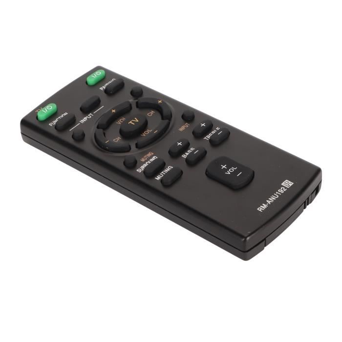 GOUYESHO RM-ANU192 - Telecomando di ricambio adatto per sistemi audio Sony Soundbar RMANU192 HTCT60 HT-CT60 HT-CT60BT HTCT60BT SA-CT60BT SACT60BT SACT60 SA-CT60 SS-WCT60 SSWCT60
