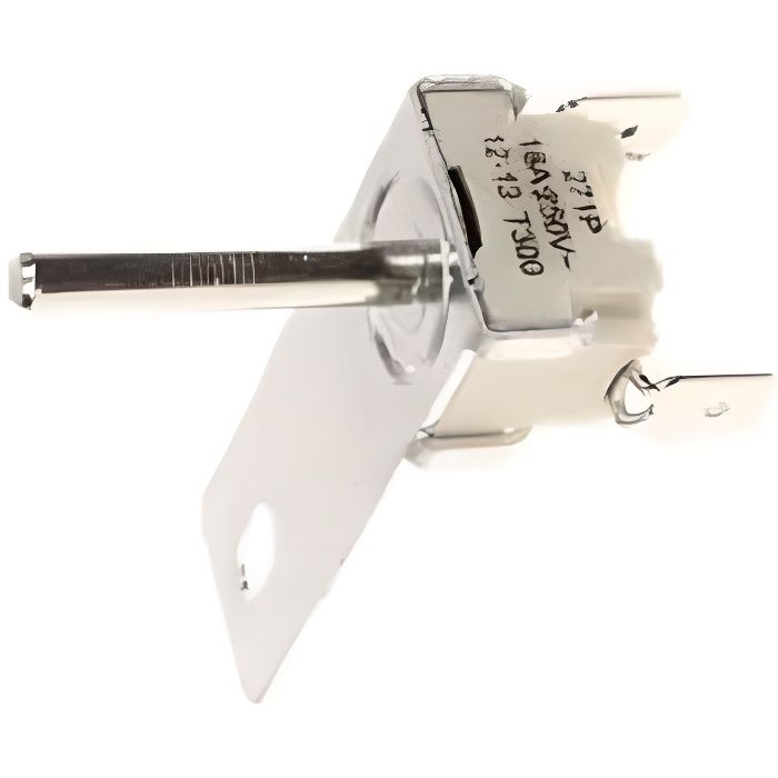 Thermostat de sécurité pour four Whirlpool - WHIRLPOOL - 481010552514 - 16A 250V - 2 cosses