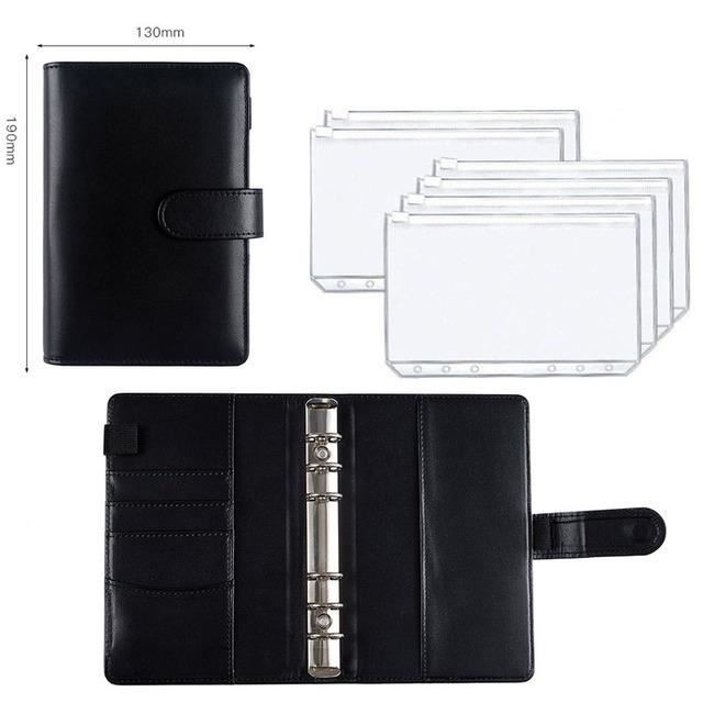 20 Pochettes A6 Transparentes En PVC – Étanches, à Fermeture Zip, Pour Classeur Ou Carnet