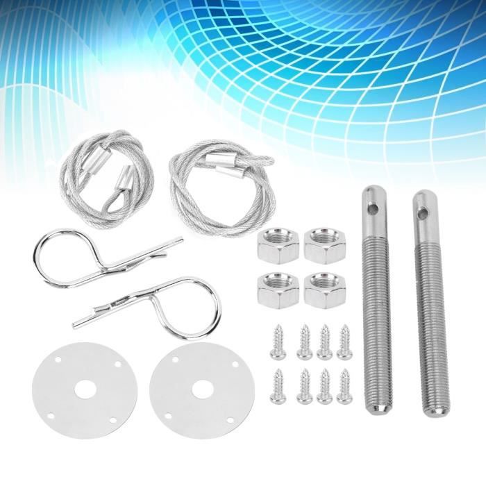 Lot De 2 Clips De Verrouillage Universels à Dégagement Rapide Avec