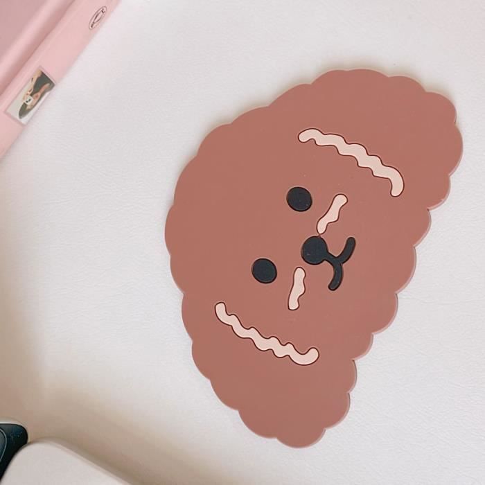 Lot De 10 Dessous De Verre En Silicone – Motifs Dessins Animés – Anti-tâches Et Lavables Au Lave-vaisselle
