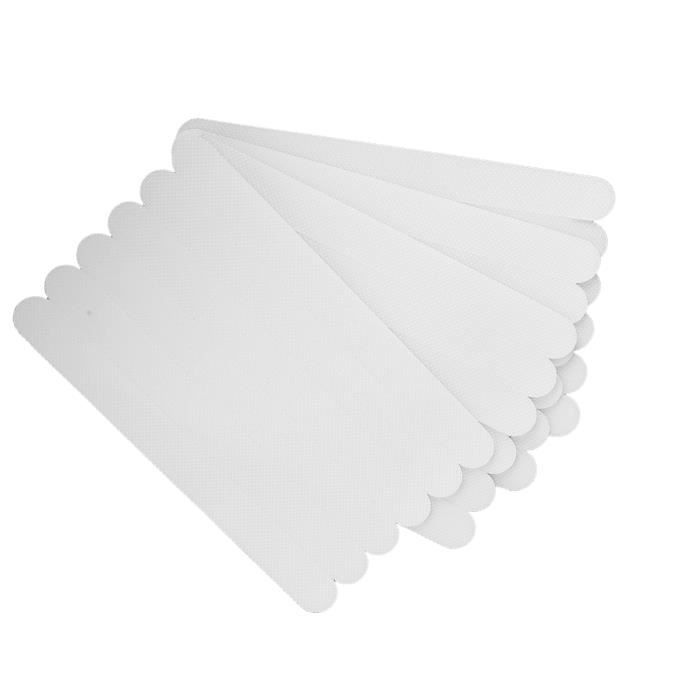 8 Bandes Antidérapantes ONTWIE 30cm Pour Baignoire Et Douche - Transparentes Sécurité Famille