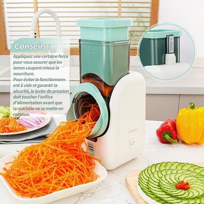 2 Éplucheurs-Légumes Multifonctions – Râpe, Coupe, Épluchage Facile, Blanc Et Rouge, Pour Carottes, Fromage, Etc.