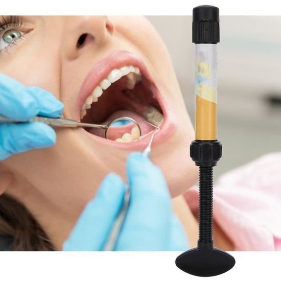 Seringue Dentaire Universelle Pour Résine Composite Photopolymérisable - Neuf Pour Dentistes Ou Prothésistes