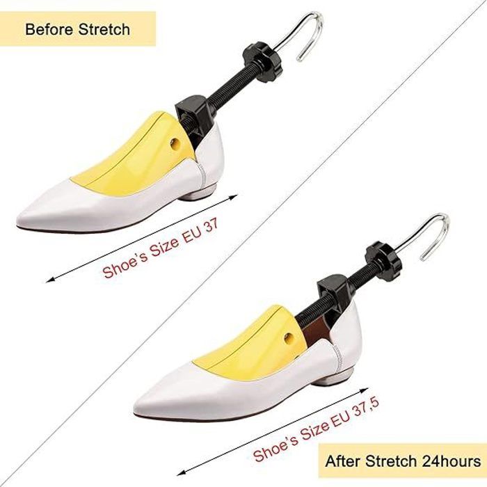 Embauchoirs à Chaussures Réglables - Pour Bottes Et Chaussures Serrées - Pieds Larges 35-42 - Plastique Et Acier