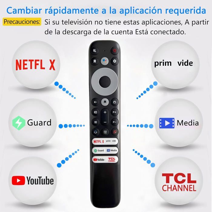 Télécommande TV LCD Télécommande TV RC902V FMR4 TV télécommande