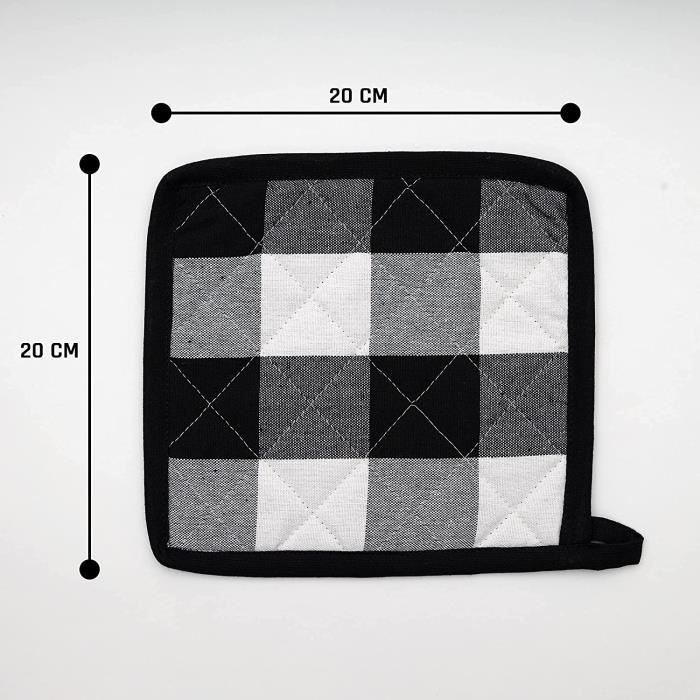 Lot De 6 Maniques Grises Résistantes à La Chaleur – Silicone Antidérapant, Idéales Pour Cuisine Et Micro Ondes 98439140