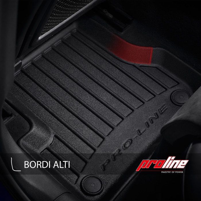 Tapis De Coffre En Caoutchouc TPE Pour Renault Captur (2013-2019) - Haute Bordure, Antidérapant, Toutes Saisons, Noir