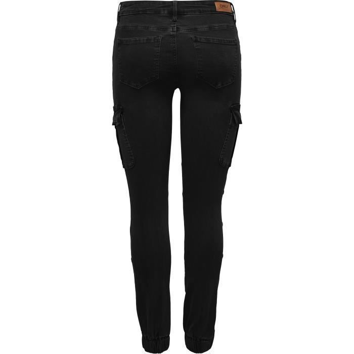 Pantalon noir online only femme