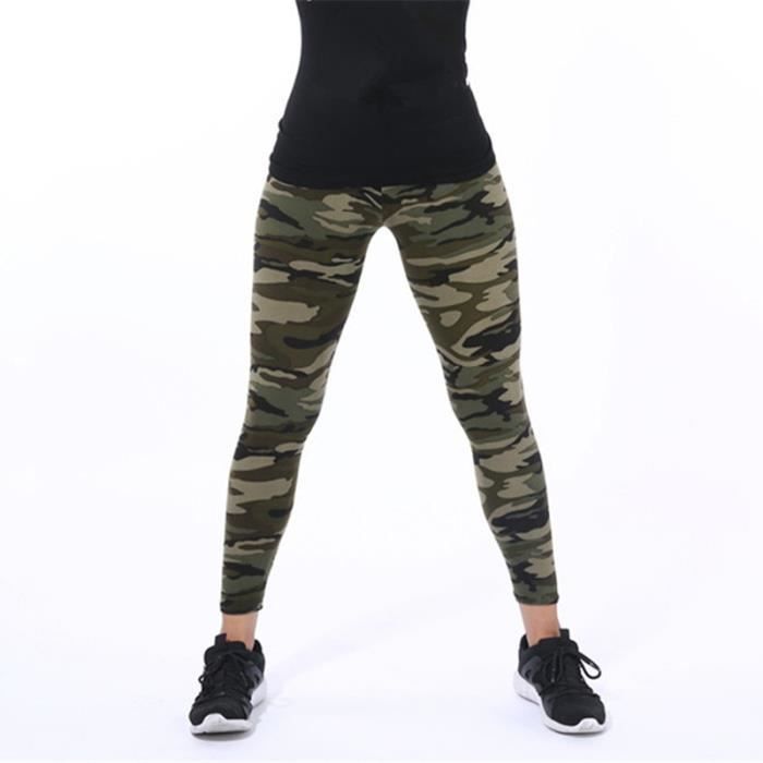 PANTALON,CUHAKCI Leggings Camouflage Fitness pour femmes, legging  militaire, pantalon de sport, modèle style - Type Camouflage 2 Blanc -  Cdiscount Sport