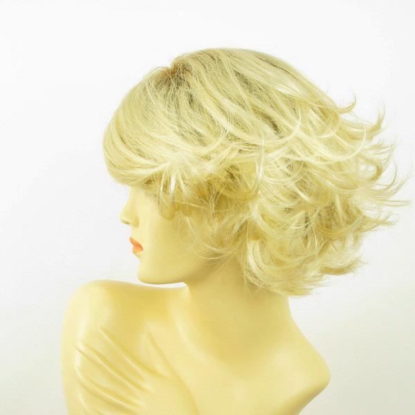 Perruque Femme Courte Blond Doré Clair - Longueur 35cm - Neuf Avec Étiquettes