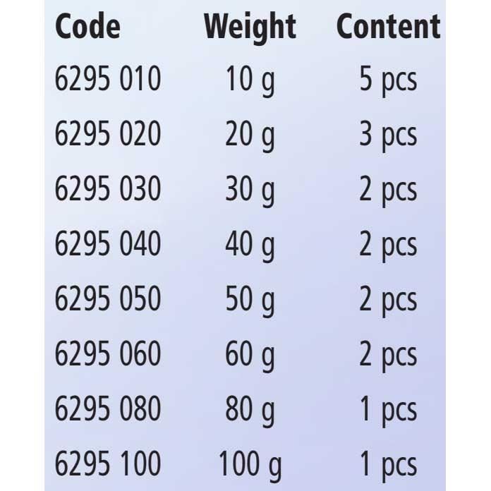 Zebco Trophy Plomb de pêche de qualité supérieure - 200 g Zebco Trophy Plomb de pêche de qualité supérieure - 200 g