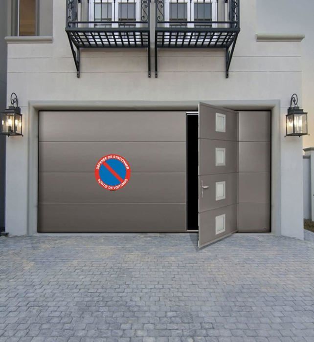 Panneau - Signalisation - Propriété Privée Défense d'Entrer - Plastique rigide PVC 1 mm - Diamètre 200 mm - Protection Anti-UV