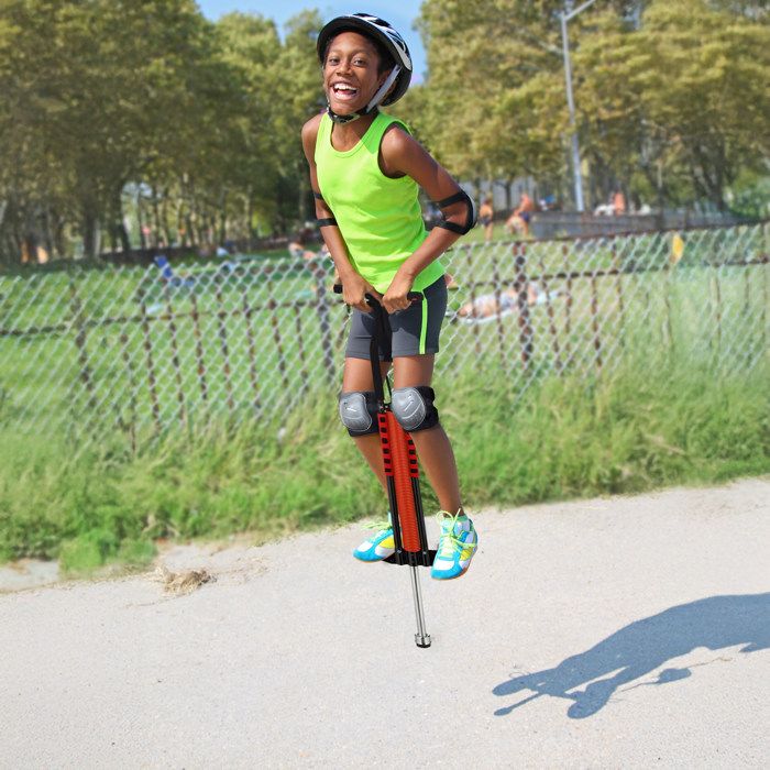 HyperMotion Pogo Stick pour enfants de 9 à 14 ans Rose HyperMotion Pogo Stick pour enfants de 9 à 14 ans Rose