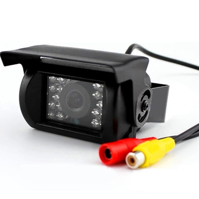Acheter Podofo Système de caméras de recul sans fil 12 V/24 V 18 IR Aide au  stationnement Vision nocturne + Moniteur 7 pouces pour remorque de camion  RV avec câble d'extension de 32 pieds