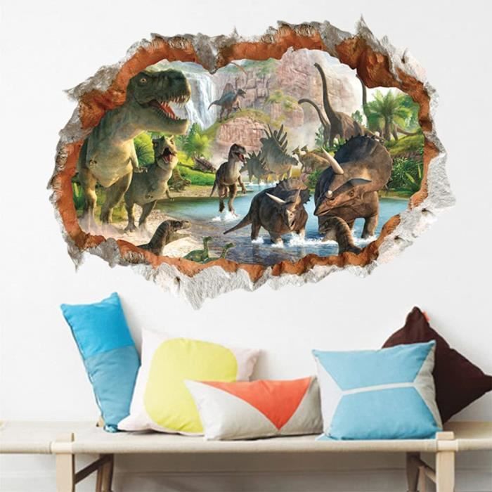 Sticker Mural Dinosaure