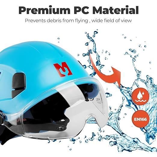 Casque de vélo avec lunettes de feu arrière, visière solaire, lentille