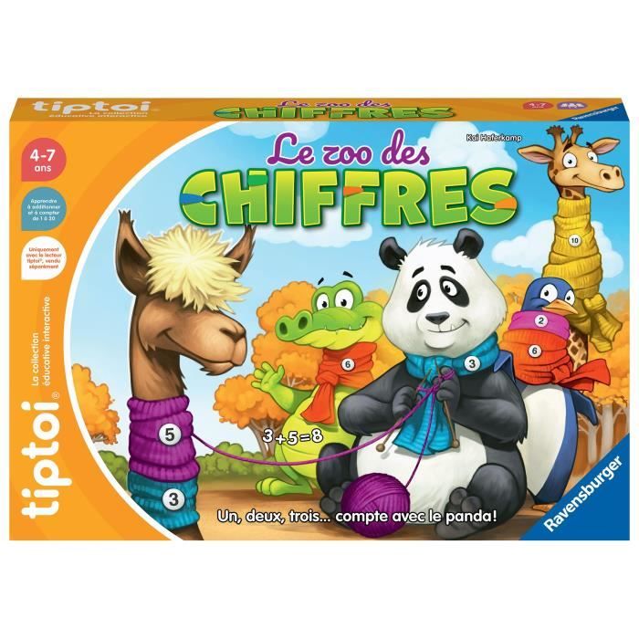 Ravensburger - tiptoi - Black Case for 4th Generation Player - Electronic Educational Game, without Screen - Ages 3 and Above - French Version - 00 181