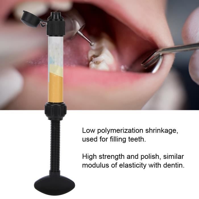 Résine Dentaire Composite Photopolymérisable - Teinte A3, Marque SANDENT, Neuve