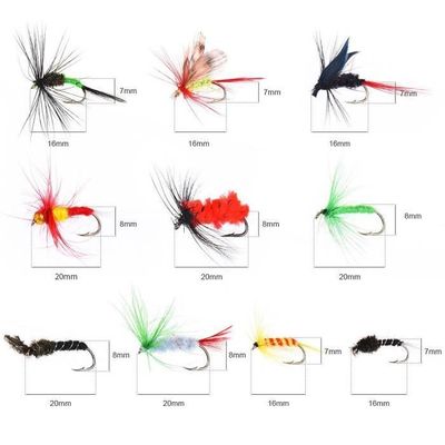 Mouches assortiments truite pour la pêche