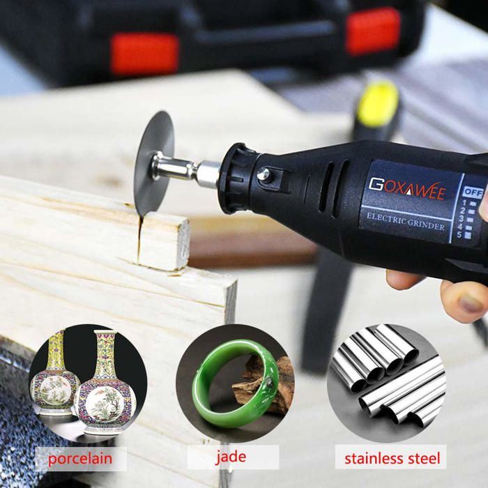 MISIQIMA 20 Pièces 22 Mm Mini Disque Diamant à