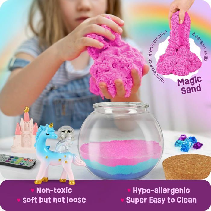 Kit Veilleuse Licorne DIY Avec Télécommande – Jouet Créatif Pour Filles 4-12 Ans – Cadeau Magique