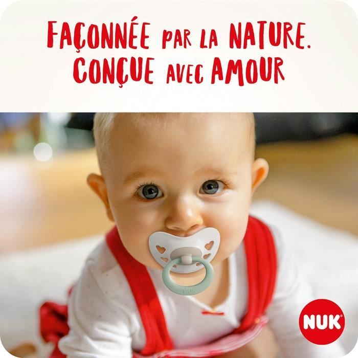 NUK Signature Day & Night Tetine pour bébé - 0-6…