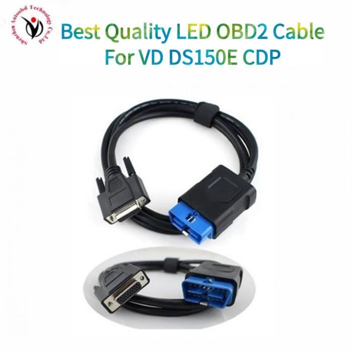 Omabeta Câble De Diagnostic OBDII Câble Adaptateur De Test De Scanner