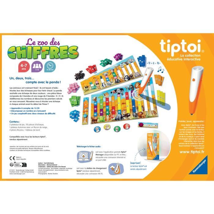 Tiptoi® Mon imagier des mots Les animaux,Livre interactif, Jeu éducatif électronique, sans écran-3 ans-13099010, Ravensburger - Jeux - Jouets Tiptoi® Mon imagier des mots Les animaux,Livre interactif, Jeu éducatif électronique, sans écran-3 ans-13099010, Ravensburger - Jeux - Jouets