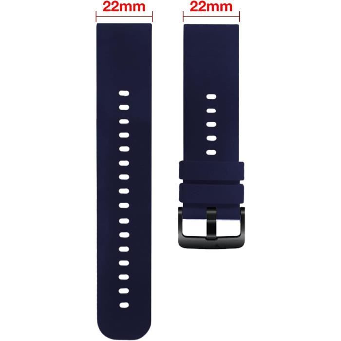 Lamshaw Silikon-Armband Für Amazfit Smartwatches – Mit Edelstahl-Schnalle, Für Balance/Bip 5/GTR 4 Usw.