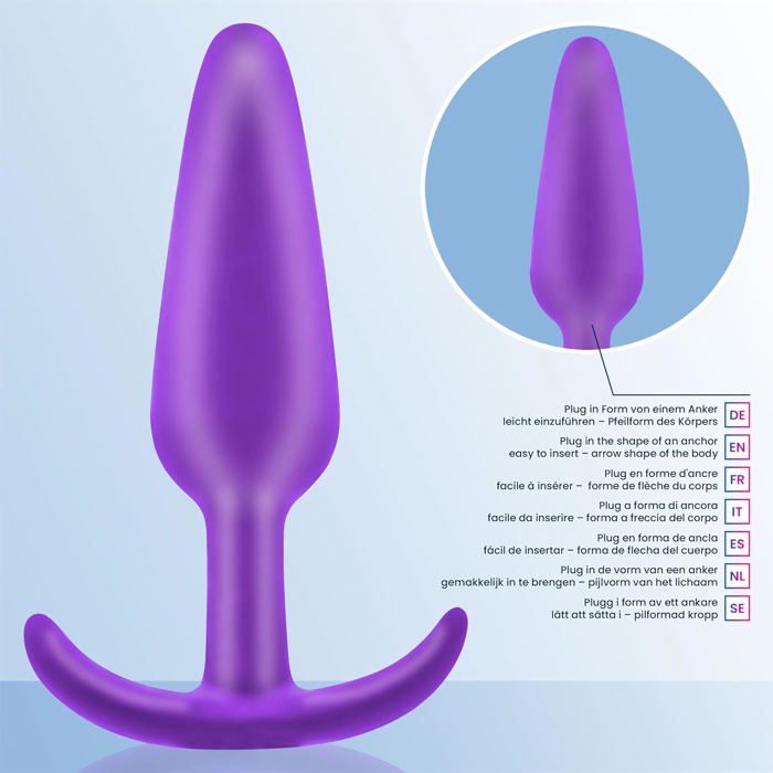 Plug Anal En Métal Type Bijou - Taille S, M, L | Acier Inoxydable, Design élégant Pour Plaisir Anal Ou Prostate