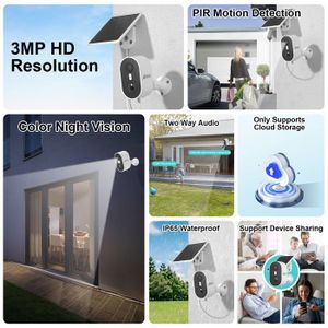 HA-8405 Alarme Système Sécurité Caméra IP Intérieur Connectée Vision de