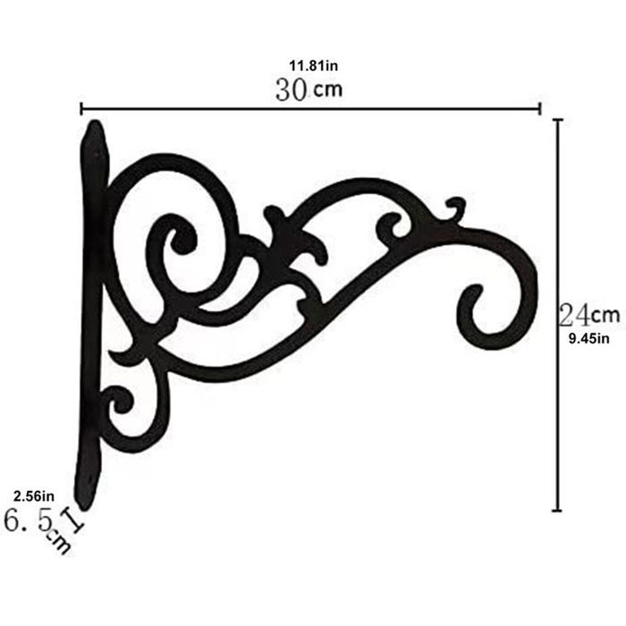 Crochets Métalliques Pour Étiquettes De Plantes - Lot De 30 Piquets 30 Cm - Pour Jardin, Balcon, Terrasse - Installation Facile Sans Outils - Résistants