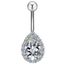 Nombril Belly bouton anneau bague en cristal strass anneau corps piercing