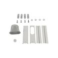 Kit de Fenêe Accessoires de Climatiseurs Portables Universels Baffleau d'unité AC de 150 Mm Matériau en PVC Instal KIT D'ETANCHEITE