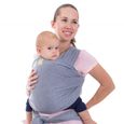 Echarpe de transport par Keababies – All-in-1 extensible bébé Wraps – Écharpe porte-bébé – Porte-Bébé – Babys Wrap – mains libres-0