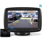 AUTOVOX AUTO-VOX Caméra de Recul Sans Fil Numérique avec Bonne Vision Nocturne, Caméra Etanche IP68 avec 4.3’’ LCD Moniteur, DC 12V/24V TD-2