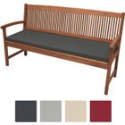 BEAUTISSU HOME STYLE Beautissu Coussin banc Base BK 100x48x5cm Graphite gris - Coussin banquette pour terrasse – Matelas exterieur confortable