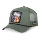 Capslab Casquette trucker Dragon Ball Super Homme - Trucker - Filet Rigide - Vert | Noir | Violet - Visière Arrondie