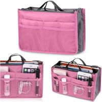 Organiseur/Pochette/sac de rangement sac femmes voyage pochette organisateur Handbag stockage sac à main sac cosmétique