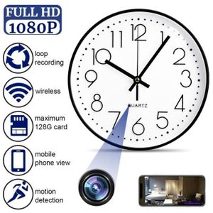 CAMÉRA MINIATURE Horloge Murale Mini Caméra HD 1080P Détection de m