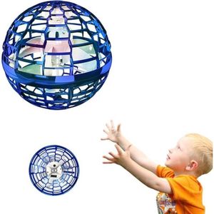 Flying Ball Toys 2022 Mise à Niveau des lumières LED rotatives à 360 ° Contrôlées à la Main Mini Drone LED intégré Balles de Jouet Volantes Cadeaux pour Enfants Adultes intérieur extérieur 
