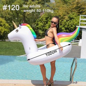 BOUÉE - BRASSARD licorne 120 - Bouée de piscine gonflable pour femm