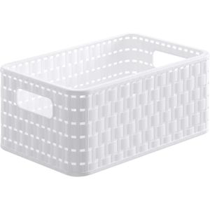 PP Anthracite sans BPA Klein//8,3L Plastique 35,0 x 26,0 x 14,5 cm Rotho Country Bo/îte /à Tiroirs 8,3L avec 1 Tiroir en Rotin